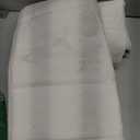 Buganda Memory Foam Bath Mat, 47" x 17", Ultra Soft and Non-Slip Bathroom Rugs, Water Absorbent and Machine Washable Bath Rug Runner for Bathroom, Shower, and Tub, Ivory