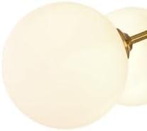 Lighting Replacement Glass Lampshade 4 Inch Milky White Glass Globe Cover Round Dome 0.8 Inch Fitter for G9 Bulb Replacement (Milky White)