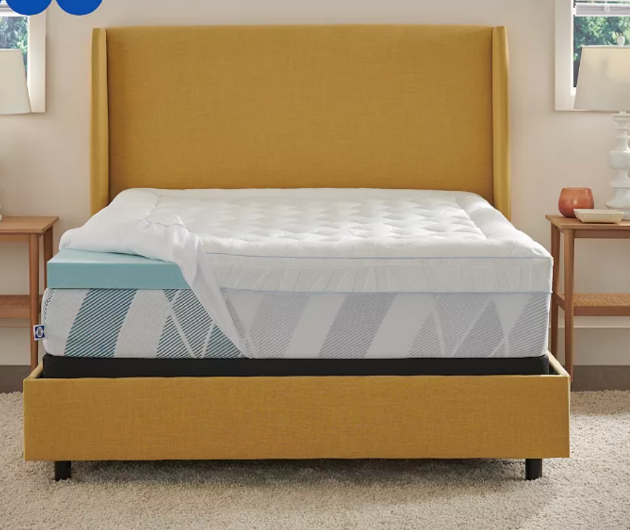 Sealy Dreamlife™ 3-in. Gel Memory Foam Mattress Topper & 1-in. Quilted Cooling Cover Full