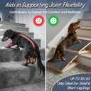 Dog Ramp for Stairs 6 Pack - Adjustable Wooden Stair Wedges for Small Dogs, Foldable Indoor Dog Stair Ramp with Triangular Support and Non-Slip Pads for Senior and Short-Legged Pets