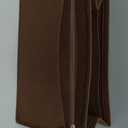 Felt Purse Organizer with Zipped, Bag Organiser Insert for Women,Perfect for carrycall Neverfull Tote (Coffee, large)