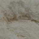 Super Plush Cuddler Round Soft Dog Bed Comfortably Stuffed Choose Size and Color (X-Small - 24" Diameter - Cream and Grey )