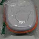 Headphone Case for JBL Junior 470NC/ JR 470 NC/JR 460 NC/Tune 670NC Kids Headphone (Box Only) (Grey-Orange)