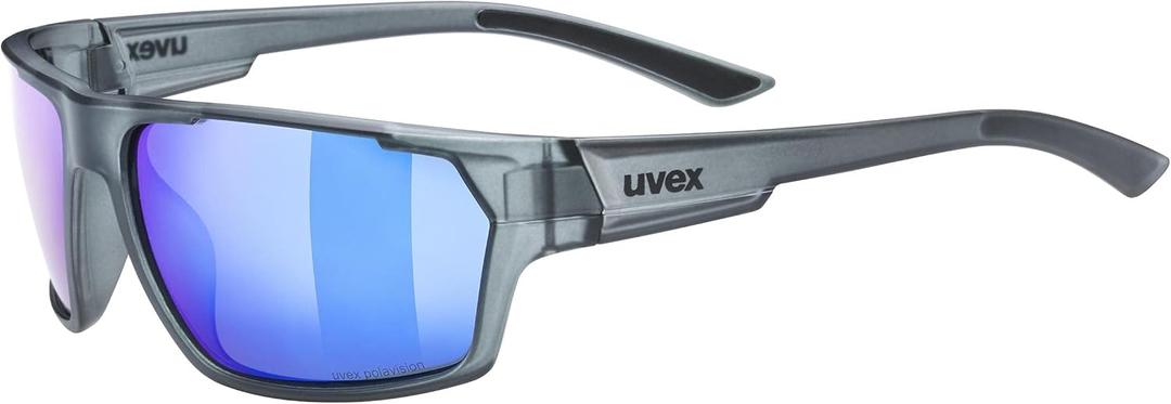UVEX POLARIZED SPORTS SUNGLASSES FOR CYCLING/RUNNING WITH UV PROTECTION, FOR WOMEN & MEN, SPORTSTYLE 233 P