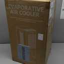 Windowless Portable Air Conditioners Fan, Evaporative Air Cooler w/3 Modes & 3 Speeds, 12H Timer for Smart Auto-off, 2-Gal Tank for 20H Cooling,16FT Remote,No Hose Needed,46db Swamp Cooler