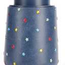 Blue Resin Star Soap Dispenser - 12 oz Refillable Liquid Hand Soap Lotion Dispenser With Large Pump - Perfect For Bathroom, Kitchen & Gifts