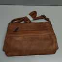 MASINTOR Crossbody Bags for Women, Lightweight Medium Crossbody Purse, Soft Leather Women's Shoulder Handbags with Tassel | Lightweight, Medium, Soft Leather, Women's, with Tassel, Lightweight (Mocha Brown)