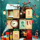 MISITU Jigsaw Puzzles 1000 Pieces for Adults Challenging Difficult Puzzles Christmas Birthday Gift Game Toys Christmas Coming 19.69 x 27.56 Inches