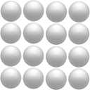 Crafjie 4 Inch Craft Foam Balls 24-Pack, Supplies Foam Balls for Christmas DIY Arts and Crafts, Smooth Polystyrene Foam Ball, for Decoration Household School Projects, White (4inch 24pc)