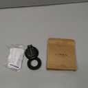 metisinno Magnetic Phone Ring Stand Compatible with MagSafe, Adapter Ring for MagSafe Sticker Included, Phone Grip and Holder, Removable for Wireless Charging Compatible, Black