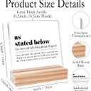 2 x As Stated Below Definition Sign Acrylic Plaque Fun Office Desk Decor,Funny Office Gifts Humorous Gift for Coworker Colleague 4''L x 4"W