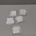 Yookeer 9 Pcs Toilet Seat Lifter Handle Toilet Lid Cover Lifter Seat Holder Avoid Touching Lift Tools Bathroom Accessories for Bathroom, Home Travel Office Hotel, White(Oval Style)