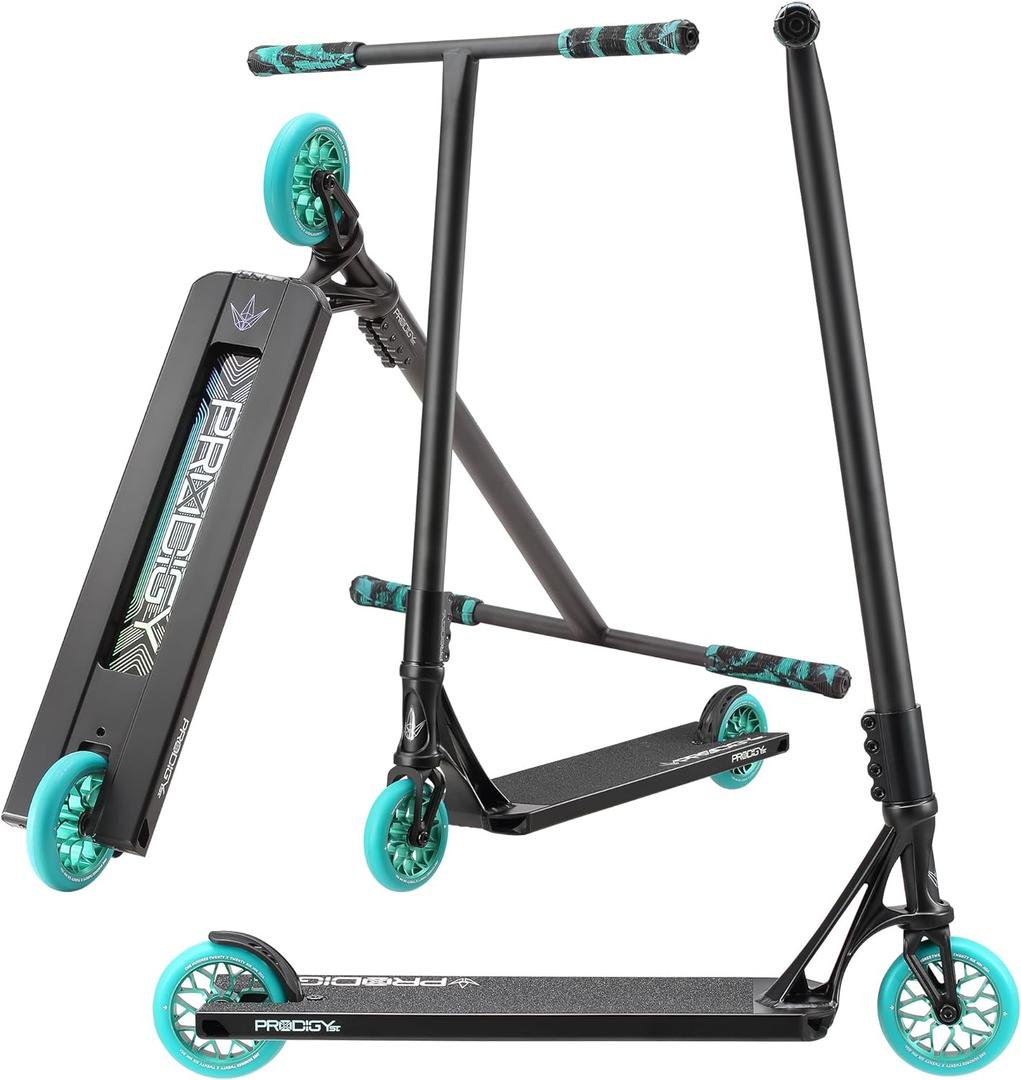 Envy Scooters Prodigy X Street Pro Scooter- Quality, High Performance Scooters Built from Professional Level Parts- Perfect Street Scooter for All Skill Levels