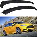 munirater Front Bumper Spoiler Lip Air Chin Splitter Replacement for Focus Sedan/Hatchback 2012 2013 2014 Bumper Valance Deflector Panel Air Dam Left + Right FO1095244C