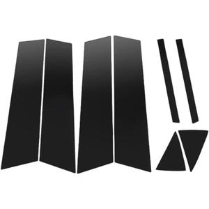 Door Window Pillar Trim for Mazda 3 Axela M3 2014-2018, 8Pcs Car Door Window Pillar Post Cover Trim Door Window Pillar Trim for Mazda 3 Axela M3 2014-2018, 8Pcs Car Door Window Pillar Post Cover Trim