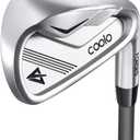 COOLO Graphite Shaft Golf Iron, Easy Launch & Distance (Men, #6, Right )