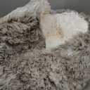 MADDEMCUTE Calming Dog & Cat Cave Bed With Hooded Cover, Removable Washable Round for Small Medium Pets, Anti-Slip Faux Fur Fluffy Coved for Improved Sleep, Fits up to 15/25 lbs (Grey, S) (20.00" x 20.00" x 8.00")