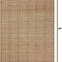 Loloi Chris Loves Julia Judy Collection JUD-01 Natural/Cream 3'-6" x 5'-6" Accent Rug