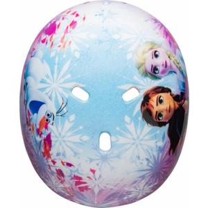 MV Sports & Leisure Frozen Safety Helmet for Children Girls, Multicoloured,