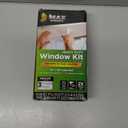 Duck Brand MAX Strength Rolled Window Insulation Kit, 62 in. x 126 in, Clear, Covers 3, 3' x 5' Windows, 3-Pack (287100)