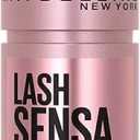 Maybelline Lash Sensational Washable Mascara, Lengthening and Volumizing for a Full Fan Effect, Blackest Black, 1 Count