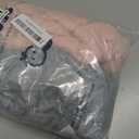 Yoofoss Fleece Baby Sleep Sack 6-12 Months with Plush Dots, TOG 1.5 Baby Wearable Blanket with 2-Way Zipper, Cotton Toddler Sleep Sack Fleece (Medium)