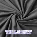 BESULEN Car Back Seat Cover, Dustproof Elastic Cloth Vehicle Rear Seat Bench Protector for Pets Kids, Waterproof Stretch Automobile Interior Accessories, Universal for Sedan Truck SUV (Black)