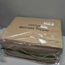 COONP California King Mattress Topper, Extra Thick Pillowtop, Cooling Plush Mattress Pad Cover Cotton Top Bed Topper Protector with 8-21 Inch Deep Pocket (White)