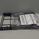 MUDEELA Pots and Pans Organizer Rack under Cabinet, 8-Tiers Adjustable Pot Rack with 3 DIY Methods, Pot Lid Organizer inside Cabinet for Kitchen Pantry Organization and Storage (LightDuty-15"H-Black)