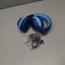 iClever BTH12 Kids Bluetooth Headphones,Colorful LED Lights Kids Headphones Wireless,74/85dBA Safe Volume,85H Playtime,Fast Charging,Bluetooth 5.2,Over Ear,Built-in Mic for iPad/Tablet/Airplane,Blue