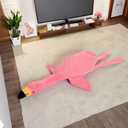35.4in Flamingo Stuffed Animal Plush Pillow Cute Giant Plush Toy Soft Hugging Pillow Stuffed Animal for Kids Birthday