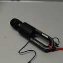 Move Mic by Singing Machine  Bluetooth Karaoke Microphone & Speaker with LED Lights, 22 Voice FX & Rechargeable Battery  Portable Mic for Dorm Parties, Family Fun, Kids, and Teens