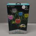 Bytech 5-Pack Solar Powered Tulip Stake