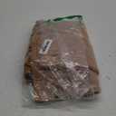 GRACE KARIN Formal Dress for Women Wedding Guest V Neck Wrap 3/ 4 Sleeve Swing Stretchy Midi Dress for Work Camel 2XL