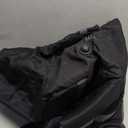 Infant Car Seat Travel Bag Fit Doona Car Seat Stroller and Base, Chicco Keyfit 35 and Base, Doona Travel Bag with Wheels, Padded Car Seat Bags for Air Travel, Nuna Travel Bag with Zipper Pocket (Black)