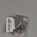 Cute Key Fob Cover with Rhinestone Bear Charm, Bling TPU Smart Key Case for Women, Compatible with Nissan Altima Murano Juke Sentra Rogue Pathfinder Titan Maxima Kicks (4-Button, Black)