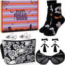 Biching Boo Basket Stuffers for Women, Cute Halloween Gifts for Women, Spooky Gifts for Teens Girls Friends Adults Sister with Nice Gift Box, Best Boo Basket Gift Set of 6