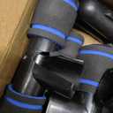 Ergonomic Push Up Bars (2 Pack) - Portable Push Up Handles for Men & Women, Ideal for Home, Gym, or Floor Workouts  Deep Muscle and Strength Training (Blue)
