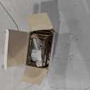 Joydeco 100% Blackout Roller Shades Cordless Blinds for Windows, Free-Stop Shades, UV Protection, Natural Woven Blinds for Home and Office, Light-Proof Aluminum Cover (35" W x 75" H, White)