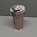 710ml Matte Finish Reusable Tumbler with Straw | Double Wall BPA-Free Sipper Cup | Leakproof Lid | Ideal for Water, Coffee, Juice & Tea (Pink)
