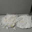 LOMOHOO 5 Pack Dream Catcher Moon and Sun Design Boho Wall Hanging Decor Handmade Traditional Feathers Dream Catchers for Kids Bedroom Living Home Decoration(White)