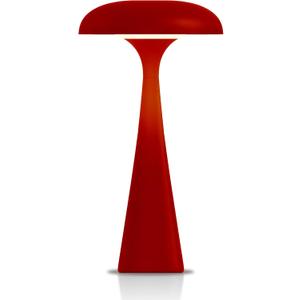 Cordless Mushroom Lamp,Red Small Table Lamp,Vintage Aesthetic Lamp | 3 Colors Dimmable Touch Lamp,Rechargeable Desk Lamp with Mushroom Decor,LED Night Light for Bedroom Living Room Kitchen Dorm