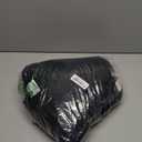 Smiry Luxury Chenille Bathroom Rugs 30x20, Extra Soft and Absorbent Shaggy Bath Mat, Machine Washable, Non-Slip Plush Carpet Runner for Tub, Shower, and Floor, Home Decor Accessories, Black