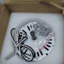 Hiorucet F0510B2944, F0510B2705 Power Attic Vent Fan Motor Replacement for Lomanco, Lomancool 2000 & 1800, F0510B2497, F0510B2536, A0416B2059 Ventilator Fan Motor Kit, 1/10 Hp, 1100 RPM, 120 Volts.