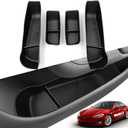 Jaronx Compatible with 2021-2026 Tesla Model S Door Side Organizer, 4PCS Front Rear Doors Pockets Inserts Storage Tray for Tesla Model S Accessories 2021 2022 2023 2024 2025 2026