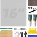 Drywall Repair Kit,Drywall Repair Panel 16 x16,Sheetrock Repair Kit,Drywall Ceiling Repair,Large Hole Drywall Repair Kit
