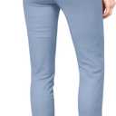 Hybrid & Company Womens Ultra Comfy Stretch Slim Fit Trousers Chino Pants with Pocket (L)