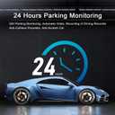 3-inch 1080p High-Definition Dashcam for Cars, 24 Hour Recording, 170 Large Wide-Angle,Super Night Vision, G-Sensor Parking Monitoring