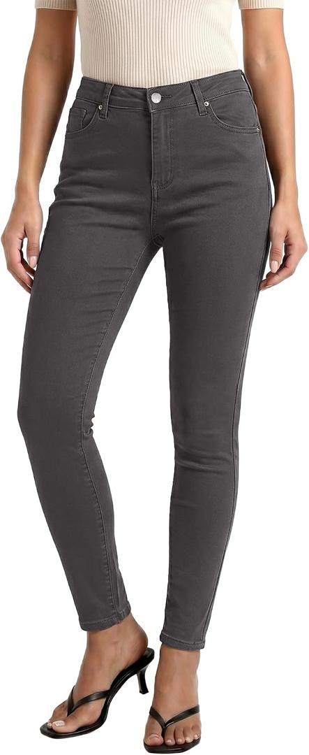 GRAPENT Skinny Jeans for Women High Waist Stretchy Classic High Rise Slimming Jeggings Denim Trousers Pants. 2XL Size
