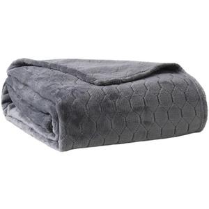 Blanket Soft and Comfortable Portable Shawl Cover Blanket Flannel Coral Fleece Solid Color Thickening Unisex Suitable for All Seasons, 59.05"L x 78.74"W